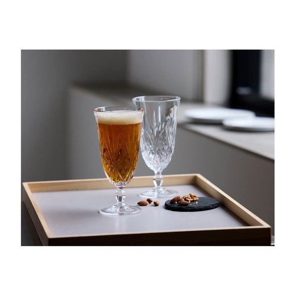 Pivski 
kristalni
 kozarci v kompletu 4 ks 400 ml Melodia – Lyngby Glas-image-1