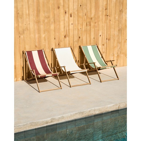 Zelen vrtni ležalnik iz masivnega lesa Vilara – Kave Home-image-4