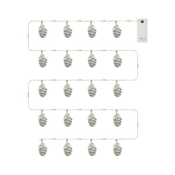 Svetlobna veriga število žarnic 20 ks na baterije dolžina 200 cm Molly Cone – Sirius