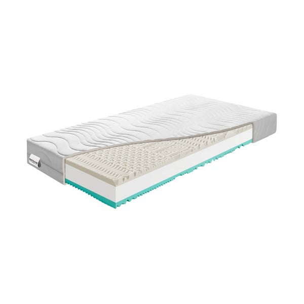 Trda/srednje trda obojestranska vzmetnica iz pene 140x200 cm Visco Comfort – BENAB-image-2