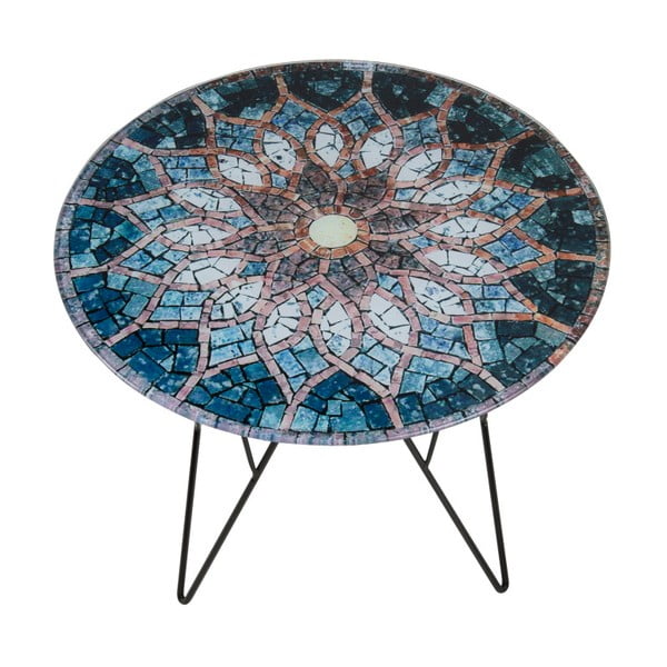 Actona Sun zložljiva miza z mozaikom-image-2