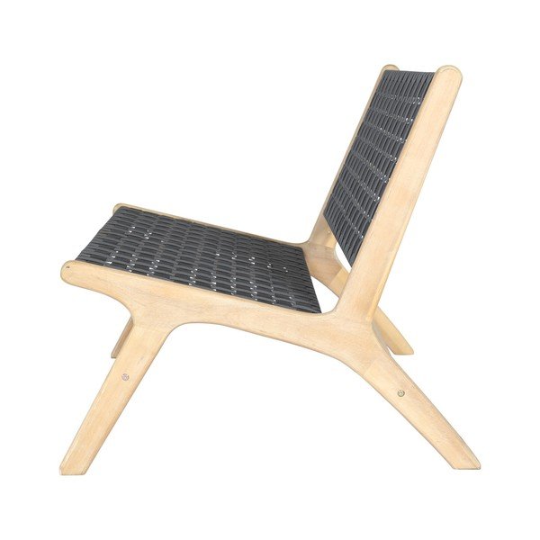 Kavč z antracitno sivo tkanino vtwonen Frame-image-1