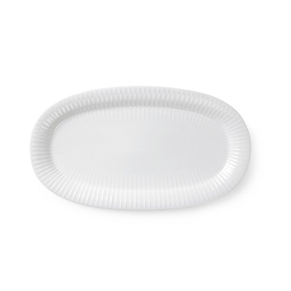 Porcelanast pladenj 22,5x40 cm Hammershøi – Kähler Design