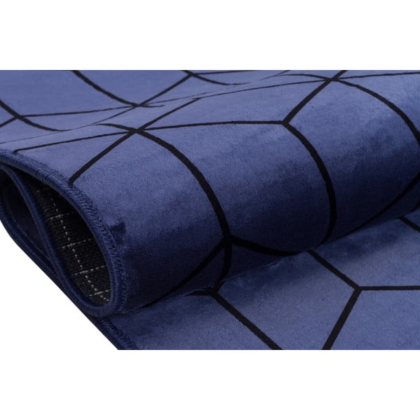 Modra pralna preproga 180x120 cm - Vitaus-image-3