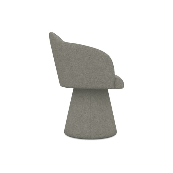 Siv oblazinjen jedilni stol Kanoa – Makamii-image-2