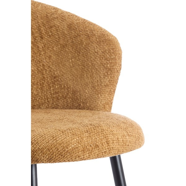 Oker rumeni kovinski jedilni stoli v kompletu 2 ks Radaja – Light & Living-image-1