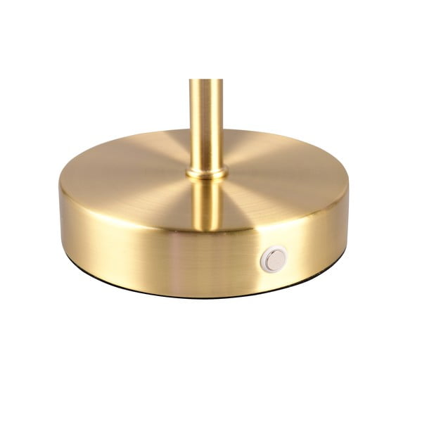 LED zatemnitvena namizna svetilka v zlati barvi (višina 30 cm) Jeff – Reality-image-4