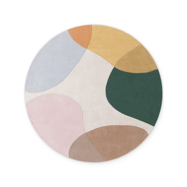 Ročno tkana volnena okrogla preproga ø 200 cm Hackney Clarissa – Ted Baker