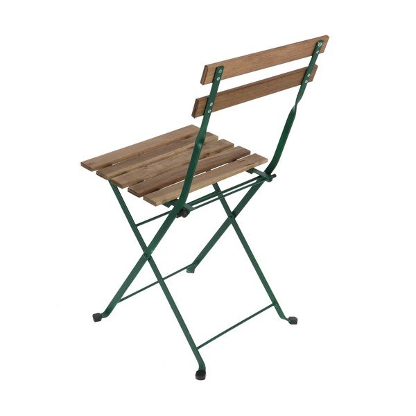 Zeleno-bež kovinski vrtni stol - Esschert Design-image-4