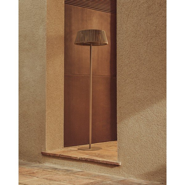 LED prenosljiva/stoječa zunanja svetilka s solarnim panelom (višina 160 cm) Aldet – Kave Home-image-3