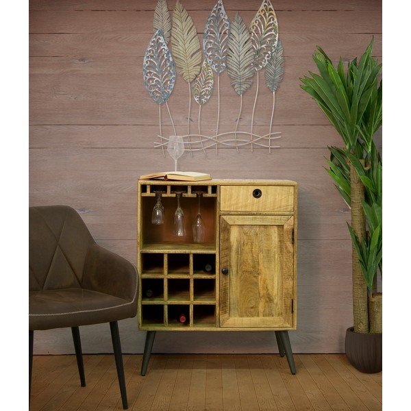 Mauro Ferretti Belgrado Cellar omara iz mangovega lesa, širina 75 cm-image-1
