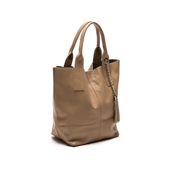 Usnjena torbica Anna Luchini 187 Fango-image-2