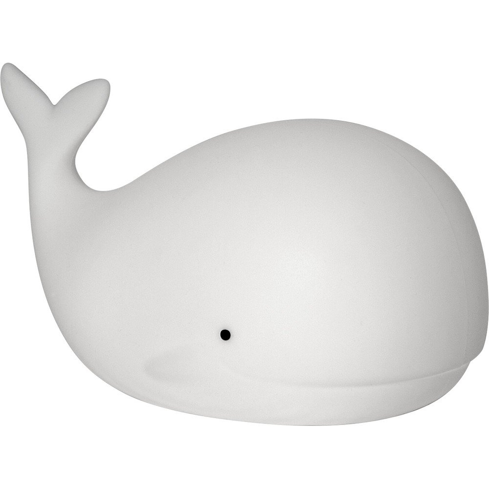 Bela otroška nočna lučka LED Whale