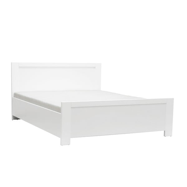 Bela zakonska postelja Mazzini Beds Sleep, 160 x 200 cm