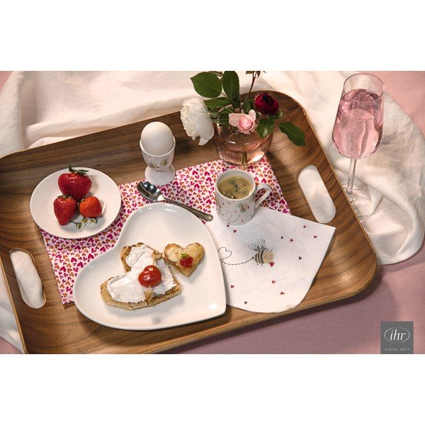 Porcelanasta skodelica 300 ml Bee My Valentine - IHR-image-1