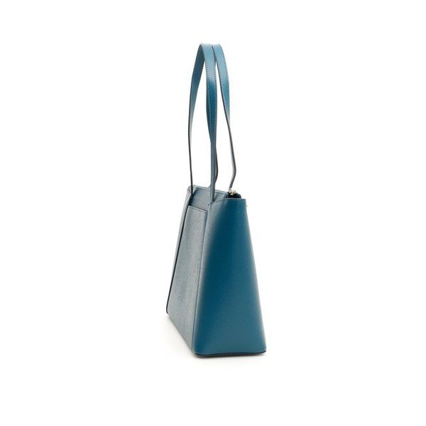 Modro-zelena usnjena torbica Michael Kors Maddie-image-1