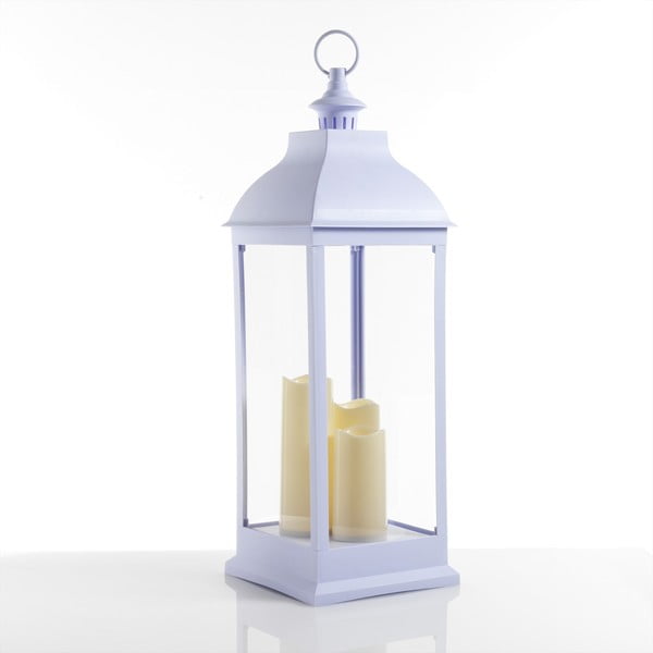 Bela LED lanterna (višina 71 cm) – Tomasucci