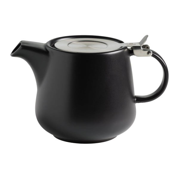 Črn porcelanast čajnik s cedilom Maxwell & Williams Tint, 600 ml