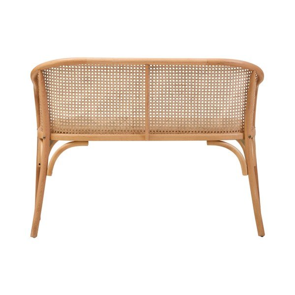 Oblazinjena klop v naravni barvi Cebu – Premier Housewares-image-2