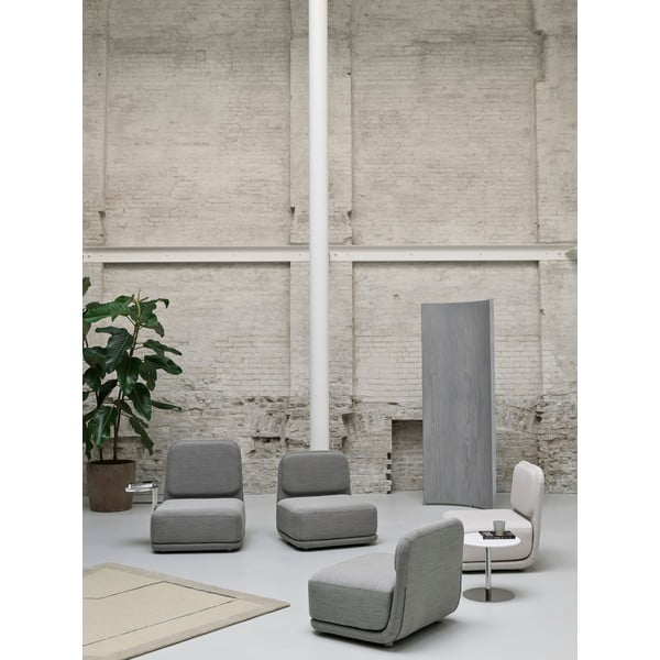 Svetlo moder fotelj Softline Standby Low-image-4