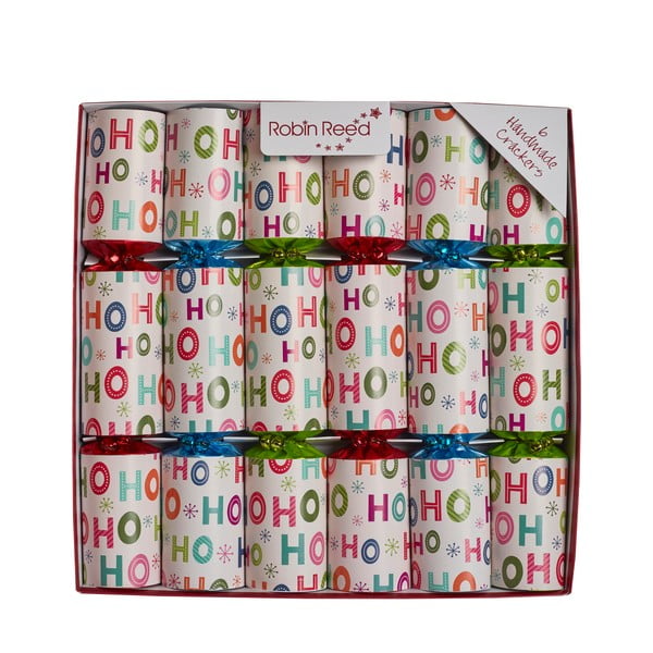 Božične pokalice v kompletu 6 ks Ho Ho Ho – Robin Reed