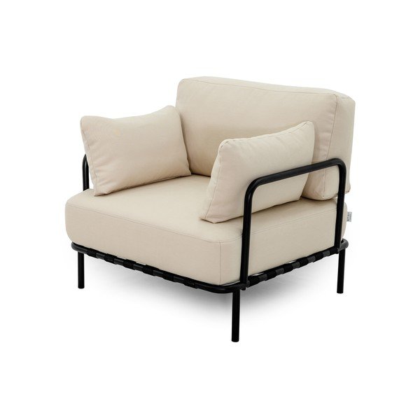 Bež oblazinjen vrtni fotelj Salve – Sit Sit-image-3