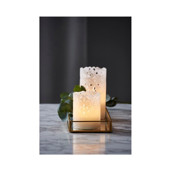 LED sveča Star Trading Clary, višina 15 cm-image-3