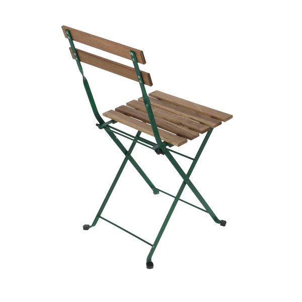Zeleno-bež kovinski vrtni stol - Esschert Design-image-3