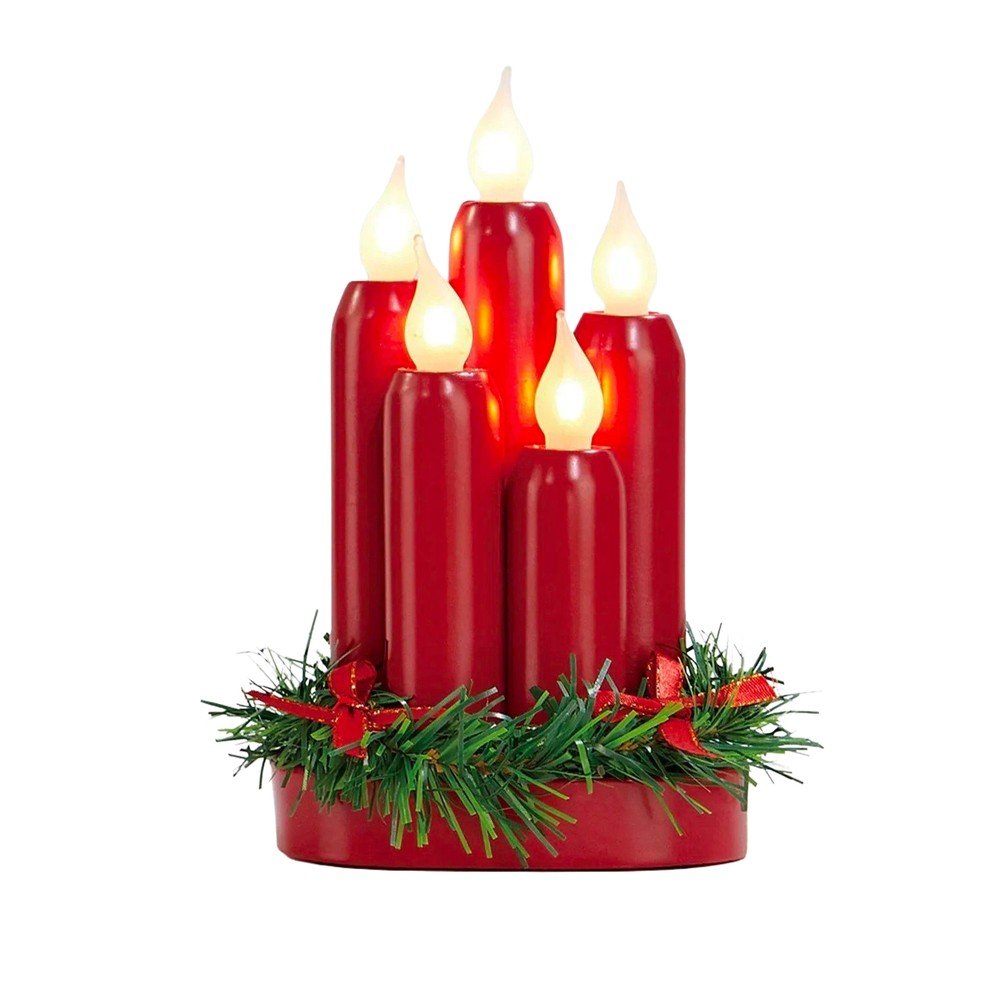 LED svečnik z vtikačem (višina 20 cm) Hanna