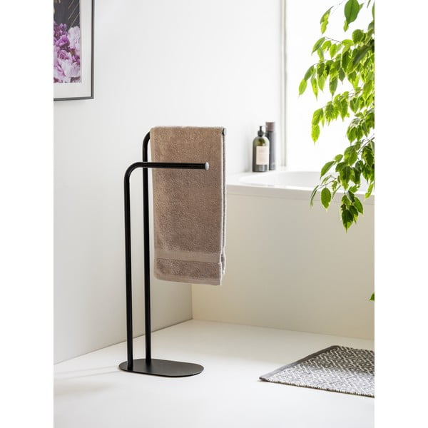 Črno jekleno stojalo za brisače Levante – Wenko-image-1