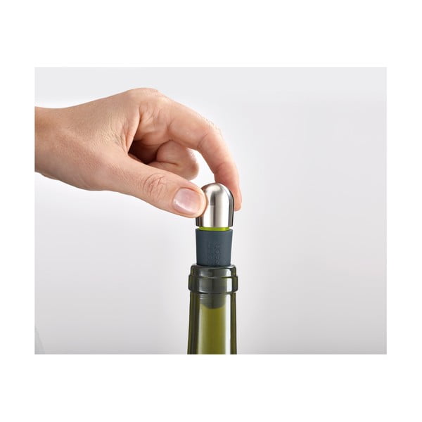Zamašek za vino  iz nerjavečega jekla BarWise – Joseph Joseph-image-1