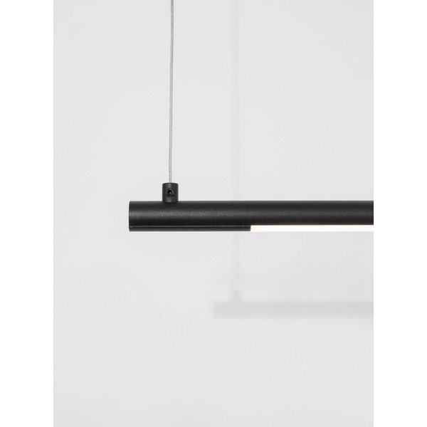 Mat črna aluminijasta LED viseča svetilka Elettra – Nova Luce-image-3