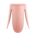 Svetlo rožnat plastičen stolček Savor   – Leitmotiv