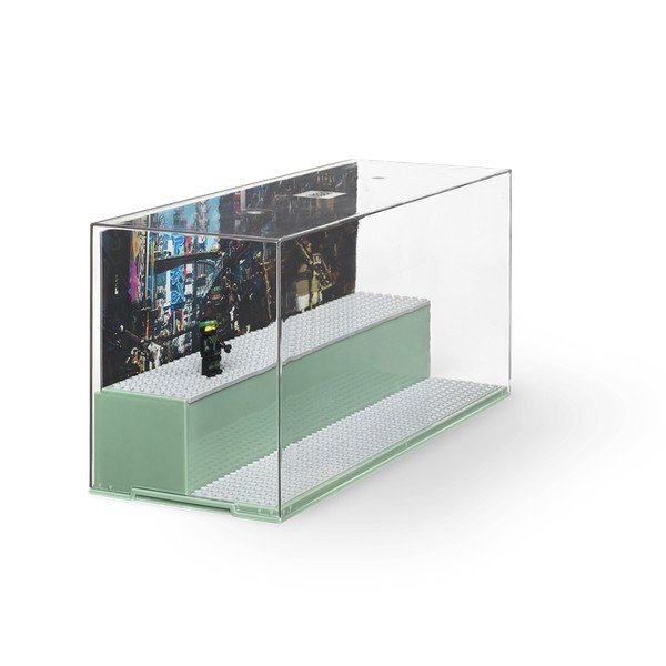 Zelena omarica za zbirateljske minifigurice LEGO®-image-3