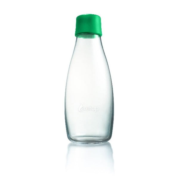 Temno zelena steklenica ReTap z doživljenjsko garancijo, 500 ml
