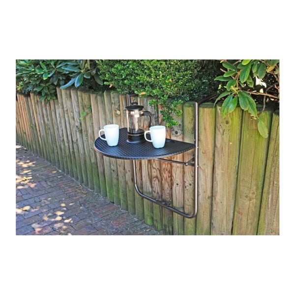 Obesna balkonska miza 36x70 cm Ventana – Garden Pleasure-image-1