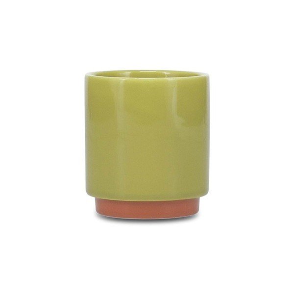 Zelena/oranžna skodelica iz kamenine 270 ml Duo – ONA