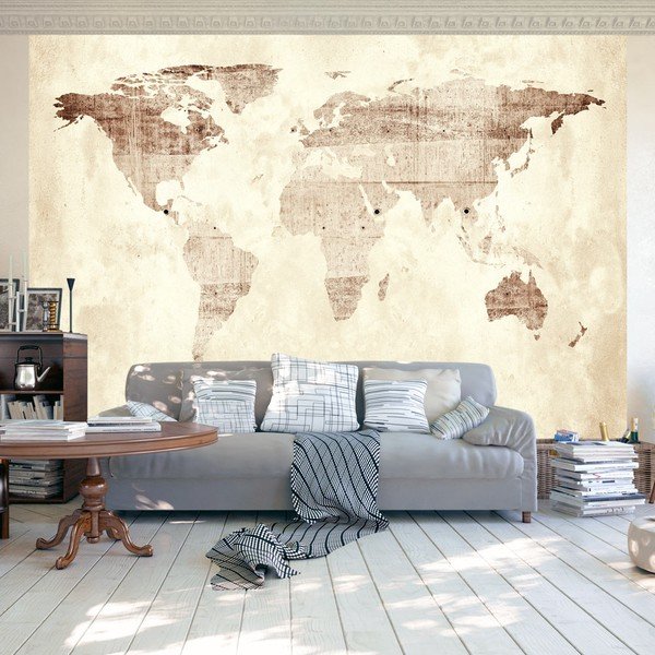 Tapeta velikega formata Artgeist Precious Map, 200 x 140 cm-image-1