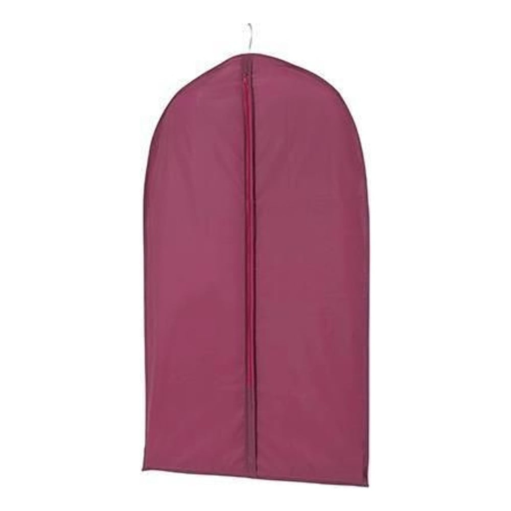 Viseča prevleka za obleko v burgundski barvi Kompaktor Pina, dolžina 100 cm