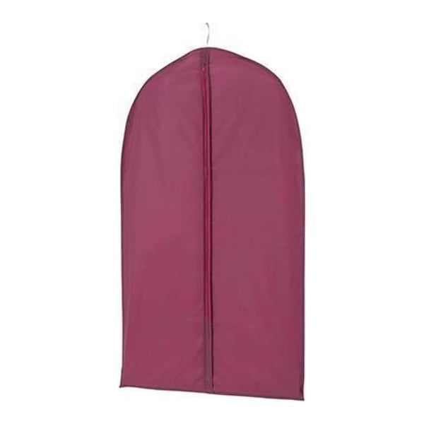 Viseča prevleka za obleko v burgundski barvi Kompaktor Pina, dolžina 100 cm