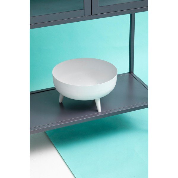 Siva jeklena vitrina 75x150x35 cm Acier – Premier Housewares-image-3