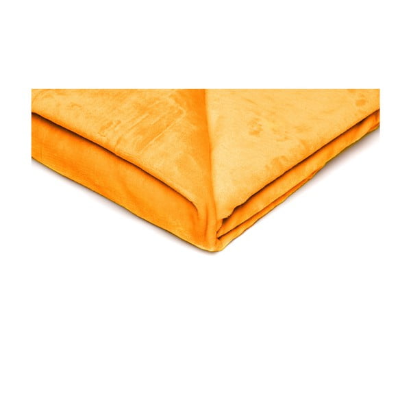 Rumena odeja iz mikropliša My House, 150 x 200 cm-image-1