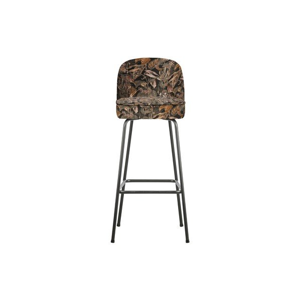 Barski stol s cvetličnim vzorcem BePureHome Vogue Bouquet, višina 79 cm