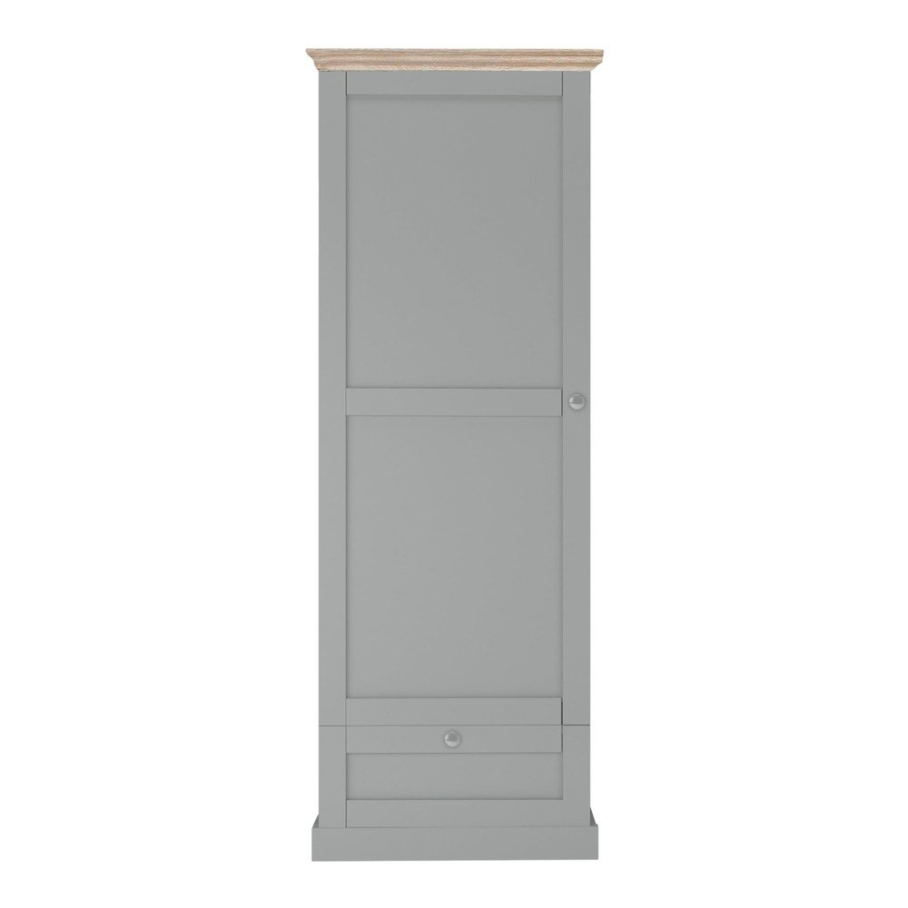 Siva garderobna omara 60x180 cm Binz