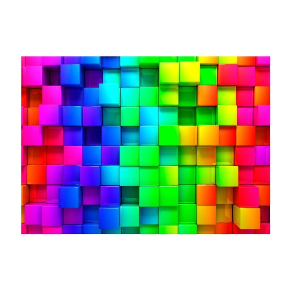Tapeta Bimago Cubes, 400 x 280 cm