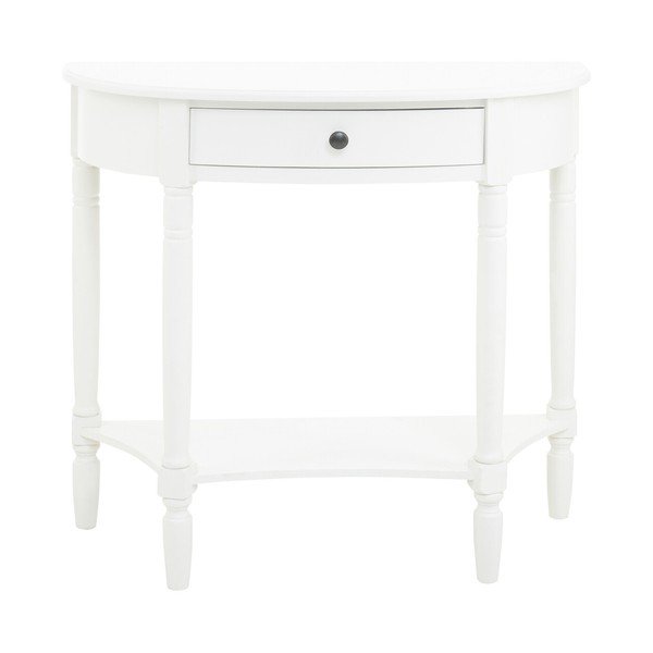 Bela stranska mizica iz masivnega bora 32x93 cm Heritage – Premier Housewares-image-4