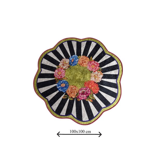 Kopalniška preproga ø 100 cm Loan – Foutastic-image-3