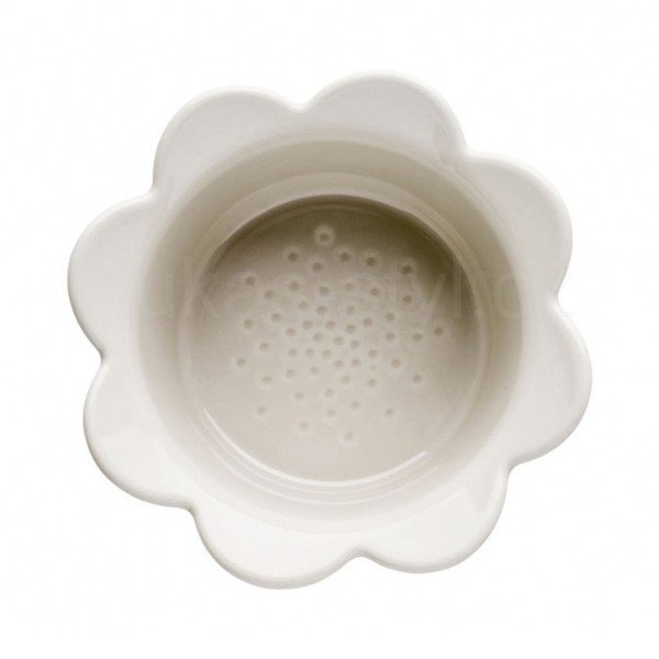 Komplet 2 bež porcelanastih skled Sagaform Piccadilly Flowers, 13 x 6,5 cm-image-2