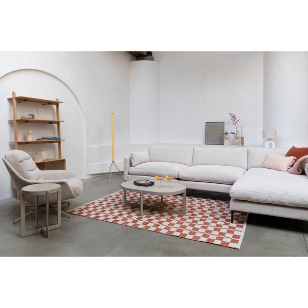 Regal iz masivnega jesena z drsnimi vrati v naravni barvi 90x180x35 cm Rise – Zuiver-image-4