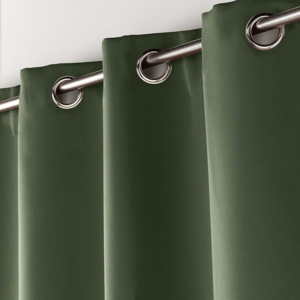 Kaki zelena zatemnitvena zavesa 135x280 cm Occult – douceur d'intérieur-image-1